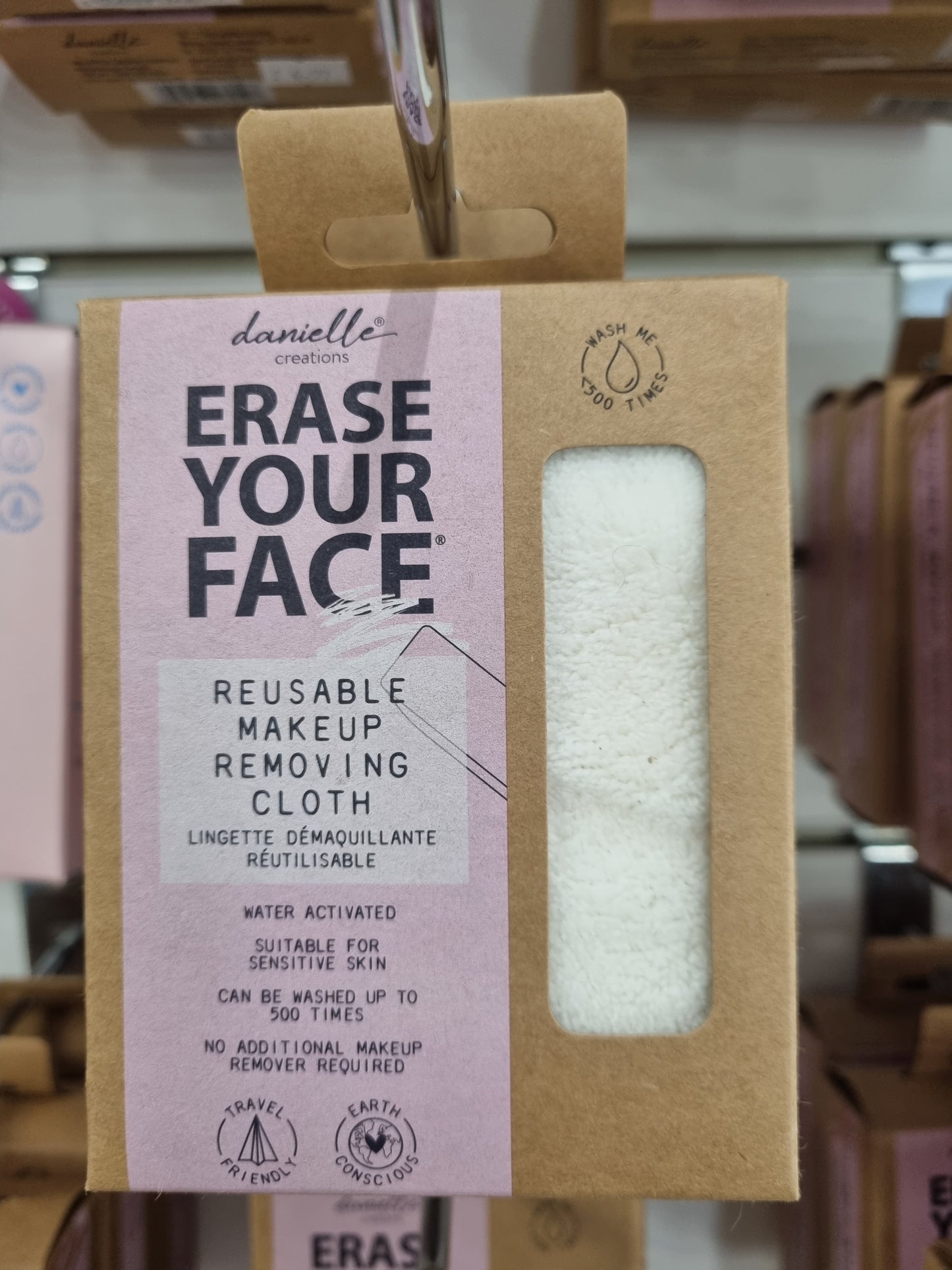 Erase Your Face - Single Reusable Make Up Removing Cloth - Pursenalities_uk