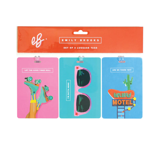 Emily Brooks Luggage Tags