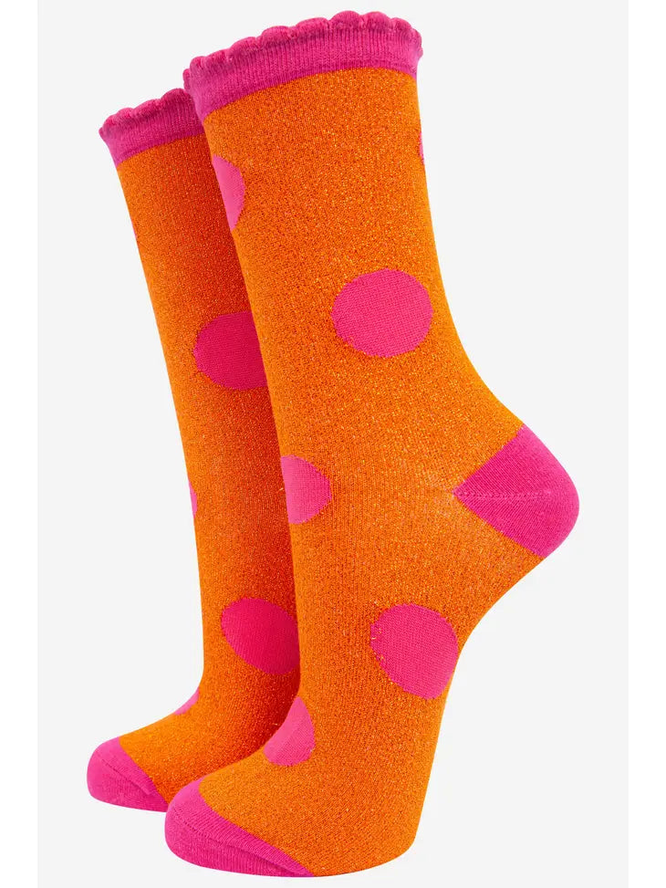 Sock Talk Women's Glitter Socks - Pursenalities_uk