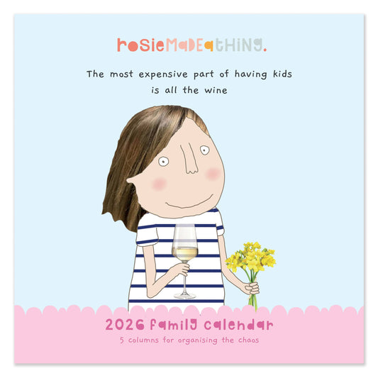 Rosie Made a Thing Square Family  2026 Calendar