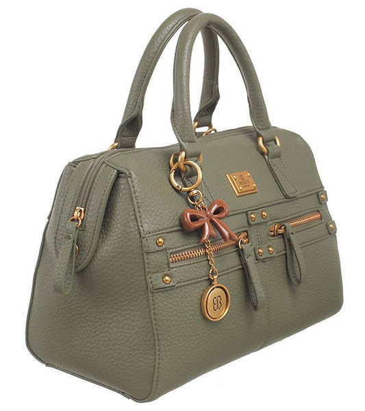 BOW CHARM BARREL BAG