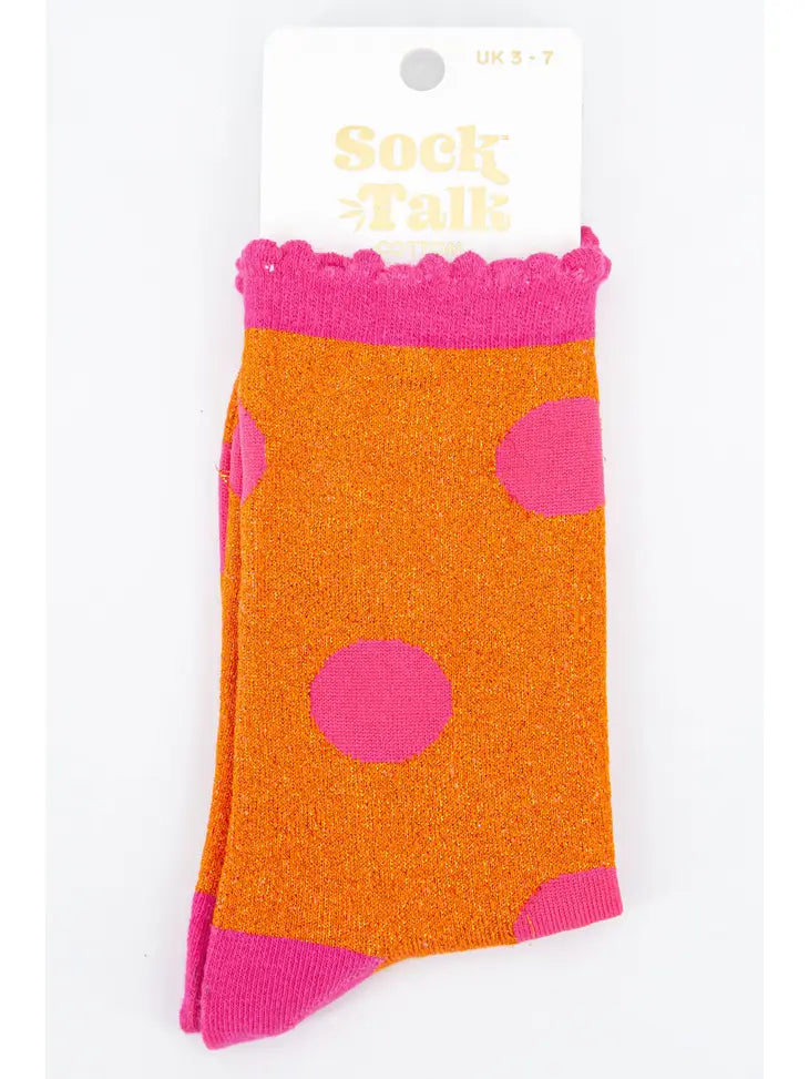 Sock Talk Women's Glitter Socks - Pursenalities_uk