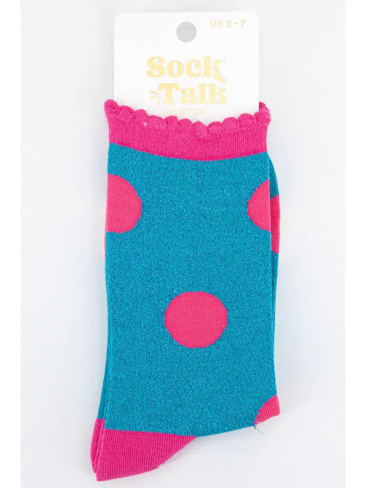 Sock Talk Women's Glitter Socks - Pursenalities_uk