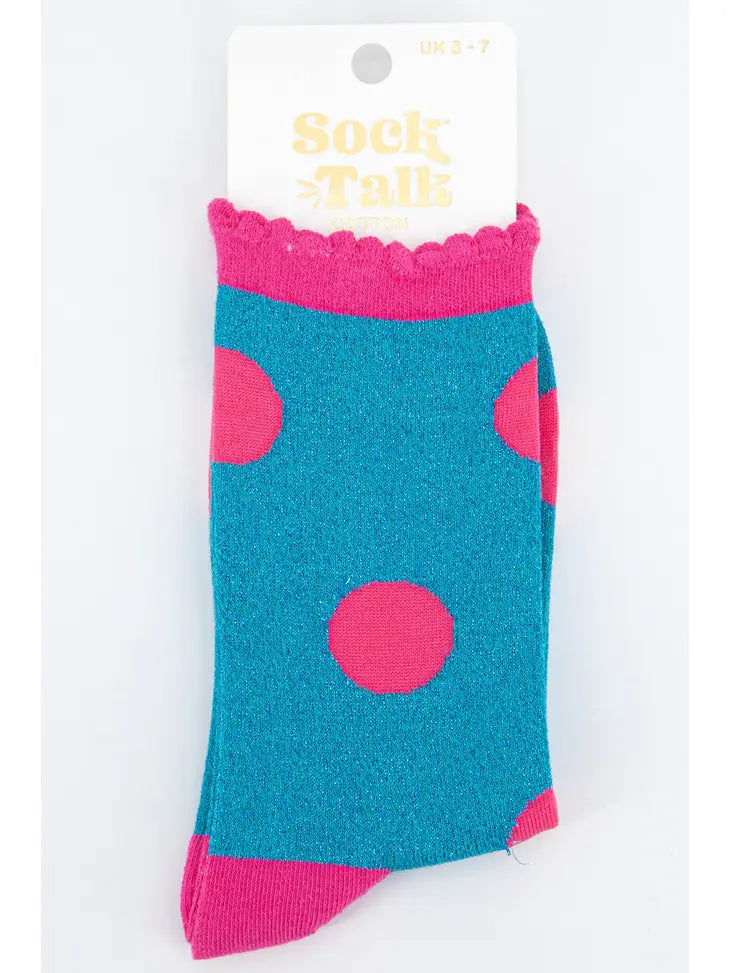 Sock Talk Women's Glitter Socks