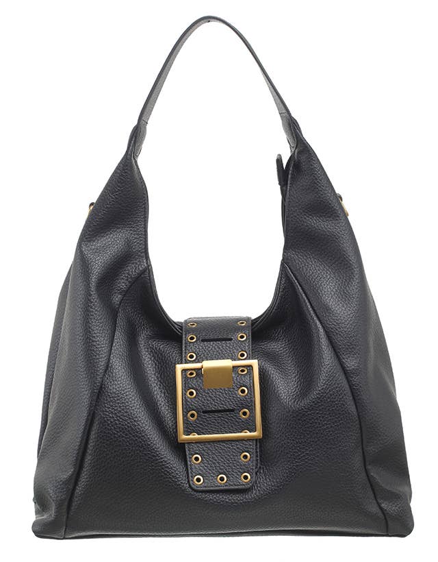EXCELLENT BUCKLE SHOULDER BAG