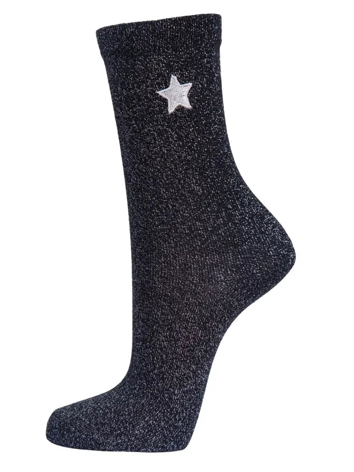 Sock Talk Women's Glitter Socks - Pursenalities_uk