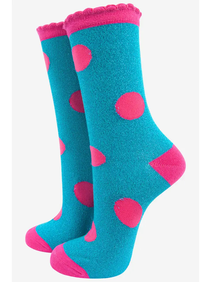 Sock Talk Women's Glitter Socks - Pursenalities_uk