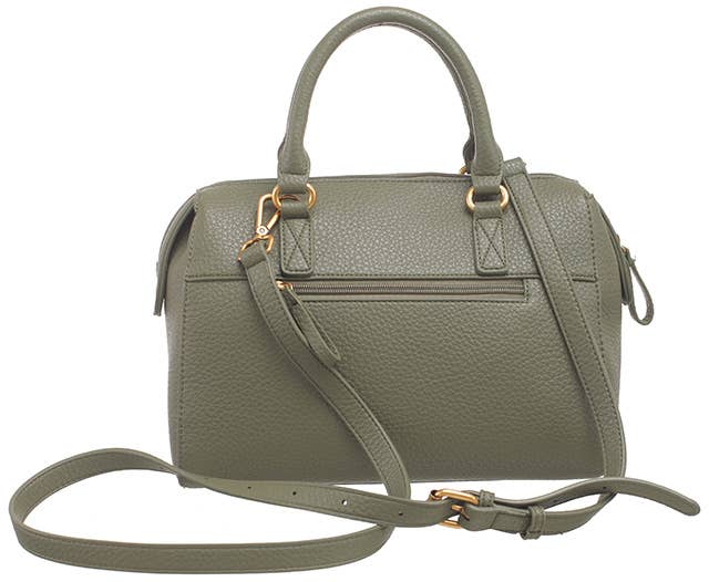 BOW CHARM BARREL BAG