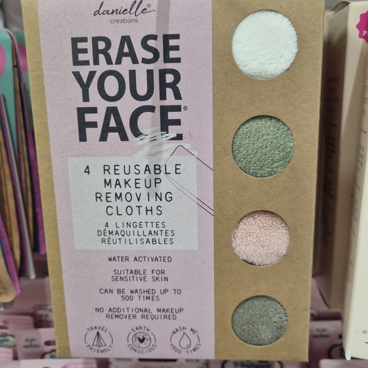 Erase Your Face - Reusable Make Up Removing Cloths