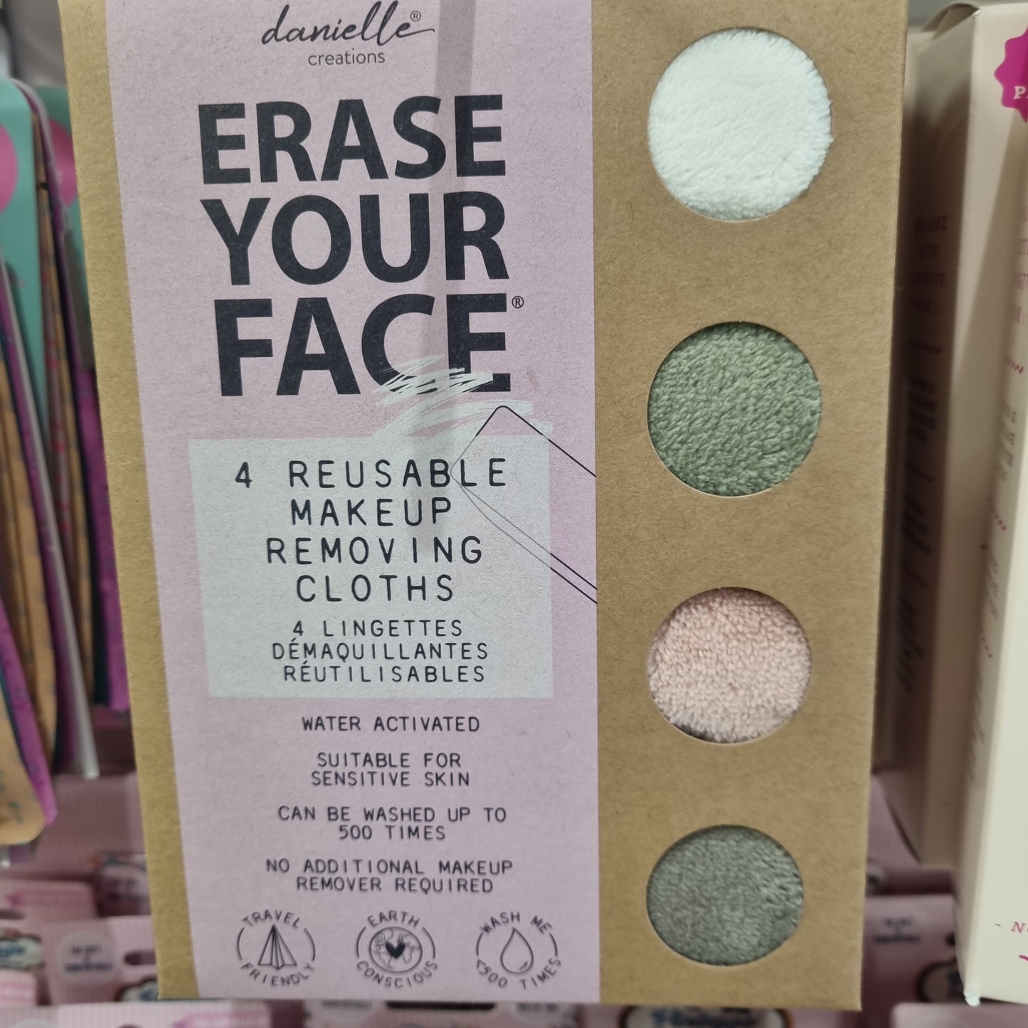 Erase Your Face - Reusable Make Up Removing Cloths