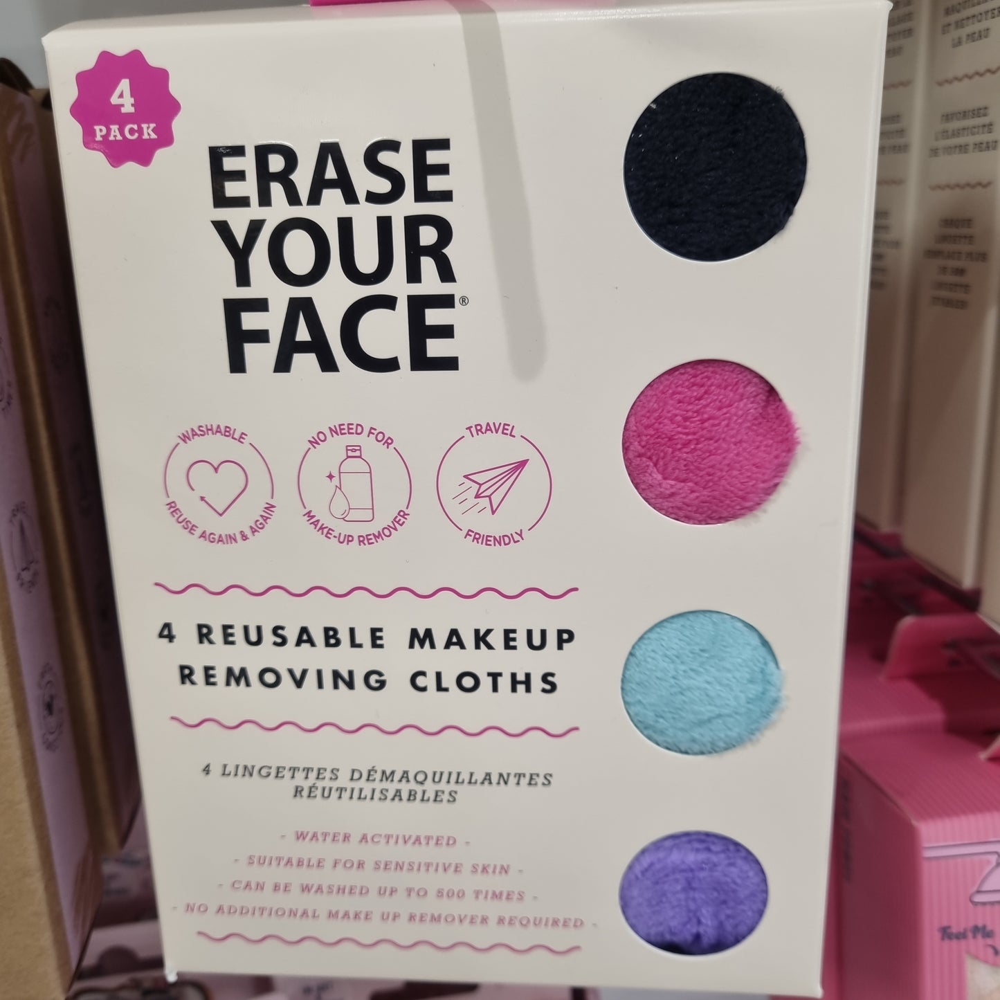 Erase Your Face - Reusable Make Up Removing Cloths