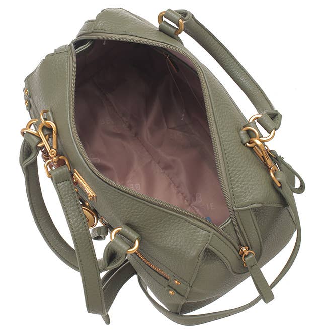 BOW CHARM BARREL BAG