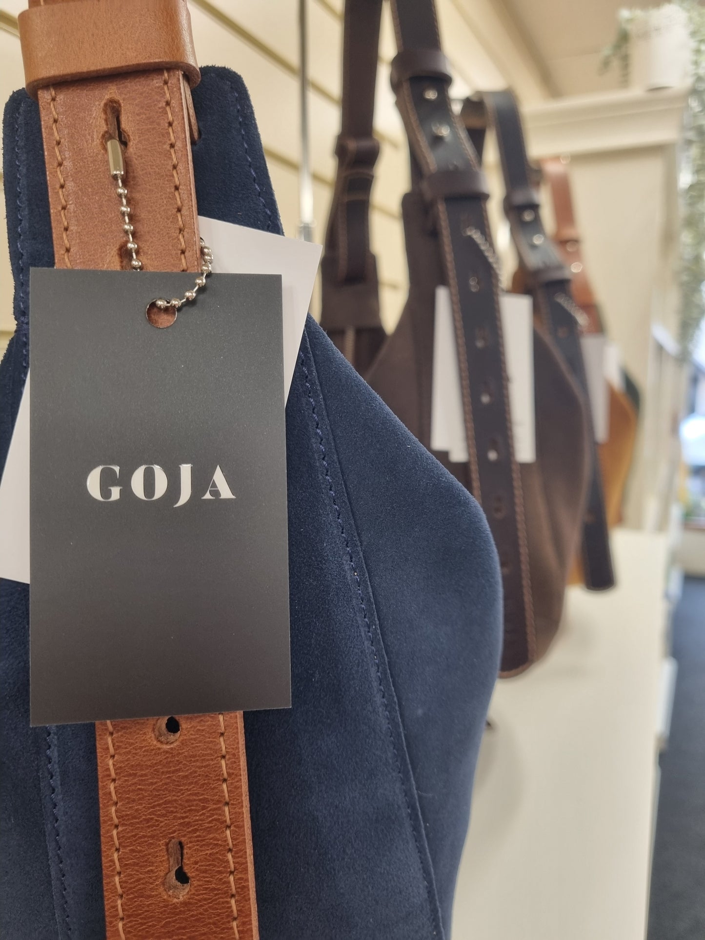 Goja Handmade Suede Sherbourne Bag