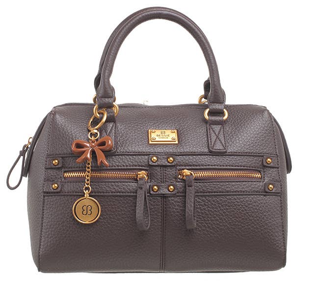BOW CHARM BARREL BAG
