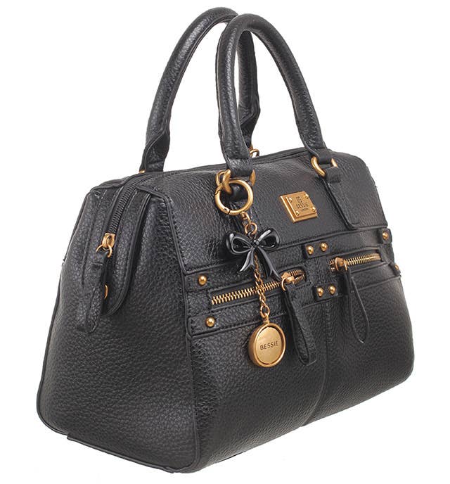 BOW CHARM BARREL BAG