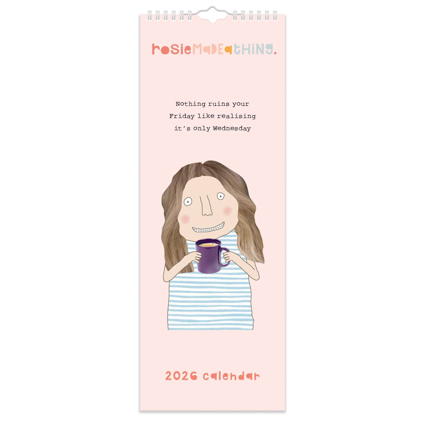 Rosie Made a Thing Slim 2026 Calendar