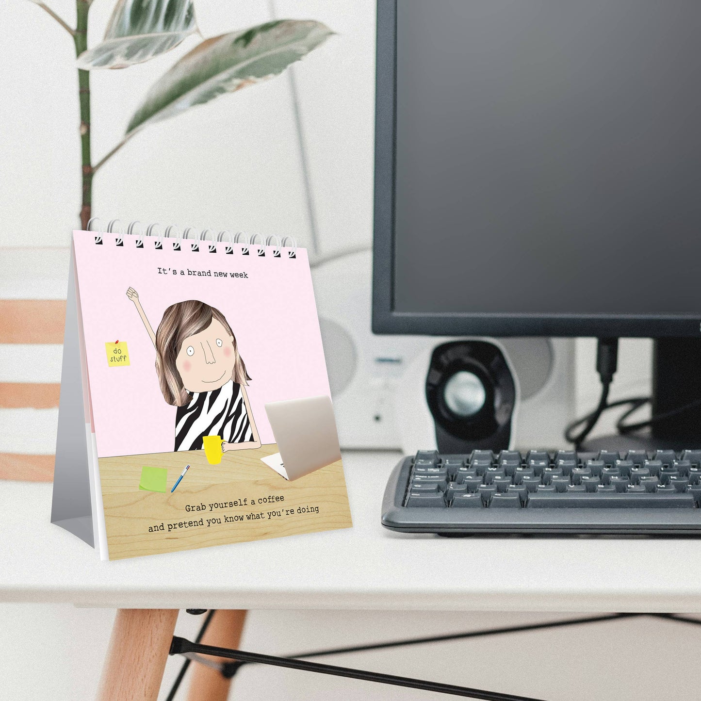 Rosie Made a Thing Desk 2026 Calendar