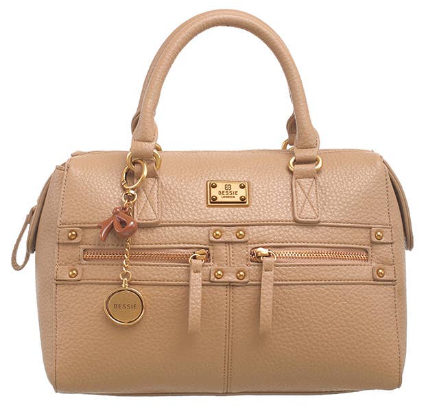 BOW CHARM BARREL BAG