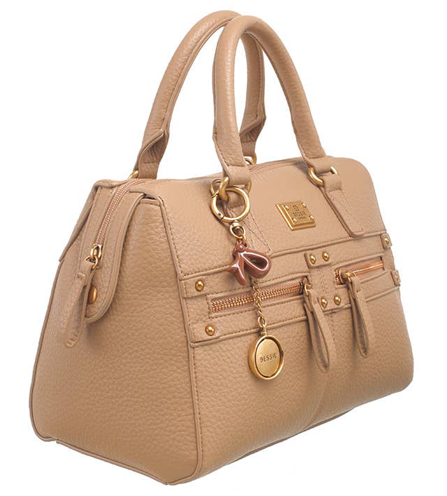 BOW CHARM BARREL BAG