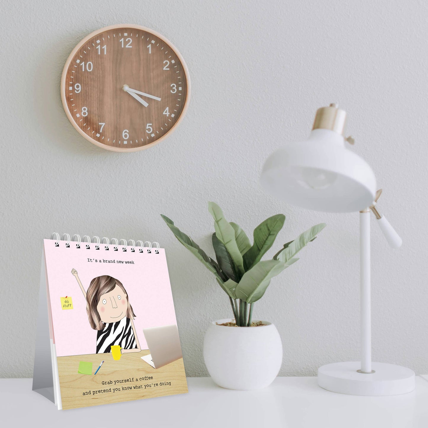 Rosie Made a Thing Desk 2026 Calendar