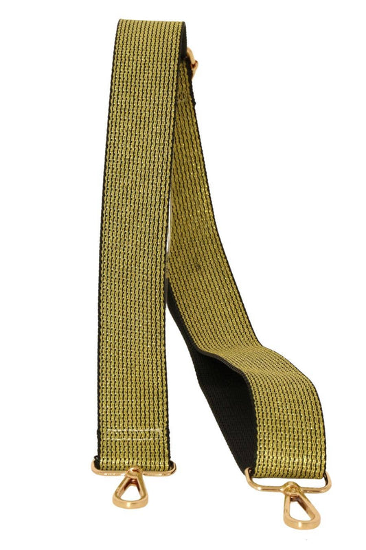 Gold Metallic Bag Strap - Pursenalities_uk