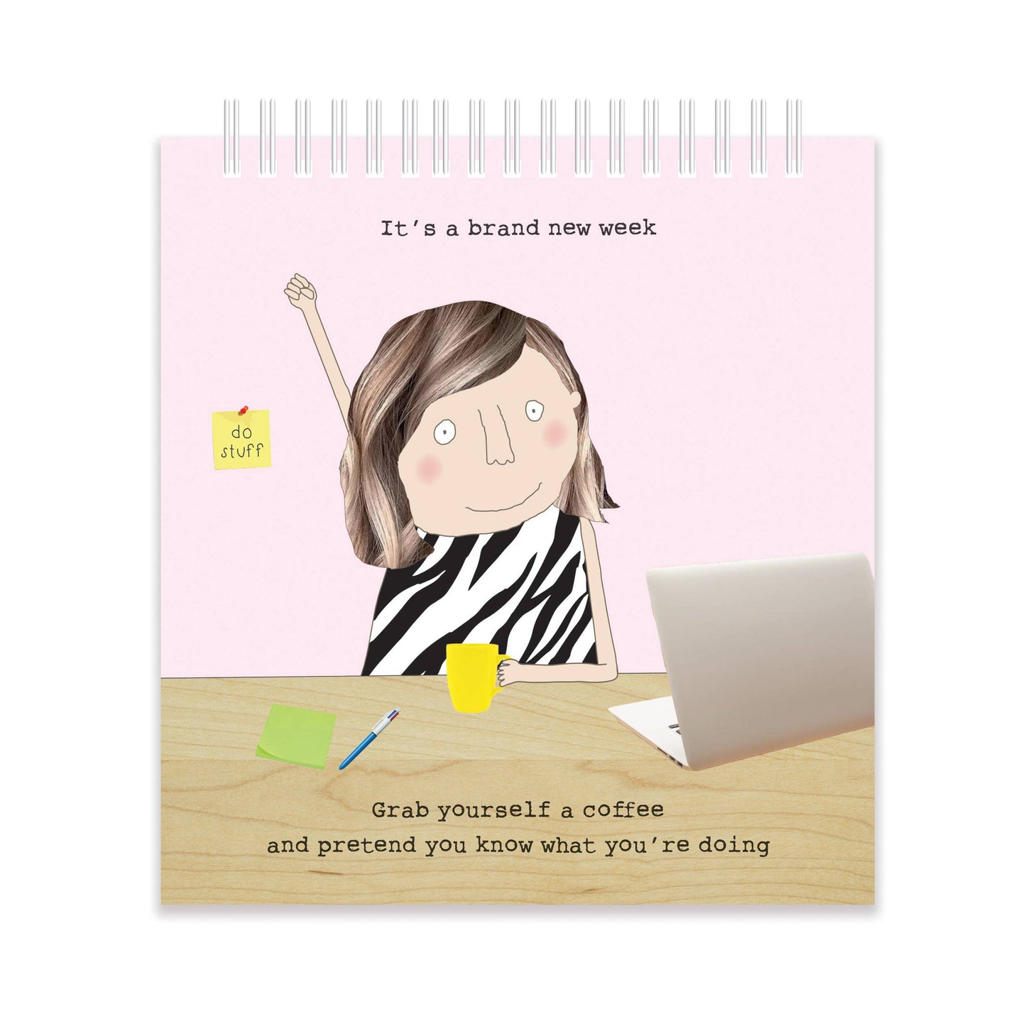 Rosie Made a Thing Desk 2026 Calendar