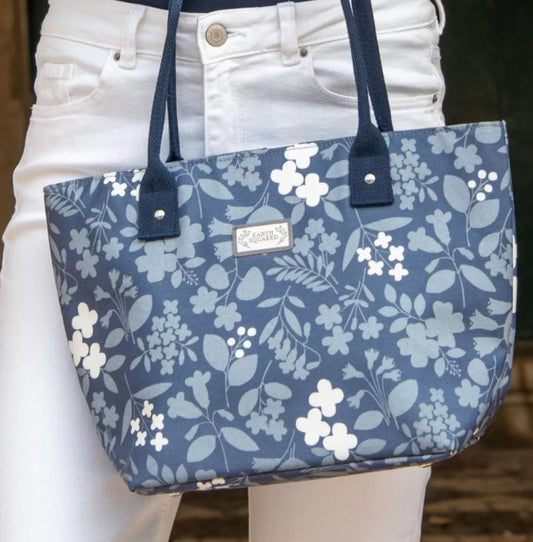 Earth Squared Oilcloth Tote Bags - Pursenalities_uk