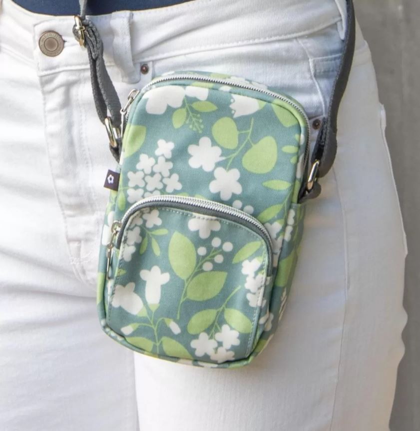 Earth Squared Oilcloth mini Crossbody Bags - Pursenalities_uk