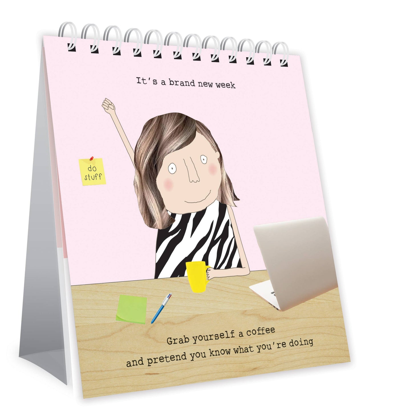 Rosie Made a Thing Desk 2026 Calendar