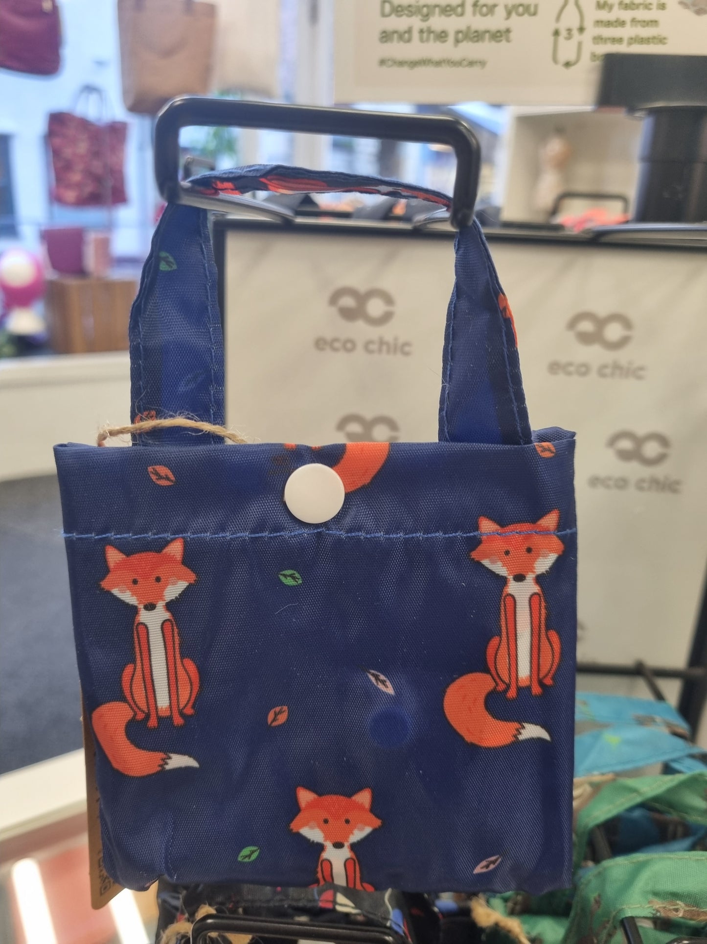 Eco Chic Foldable Shoppers