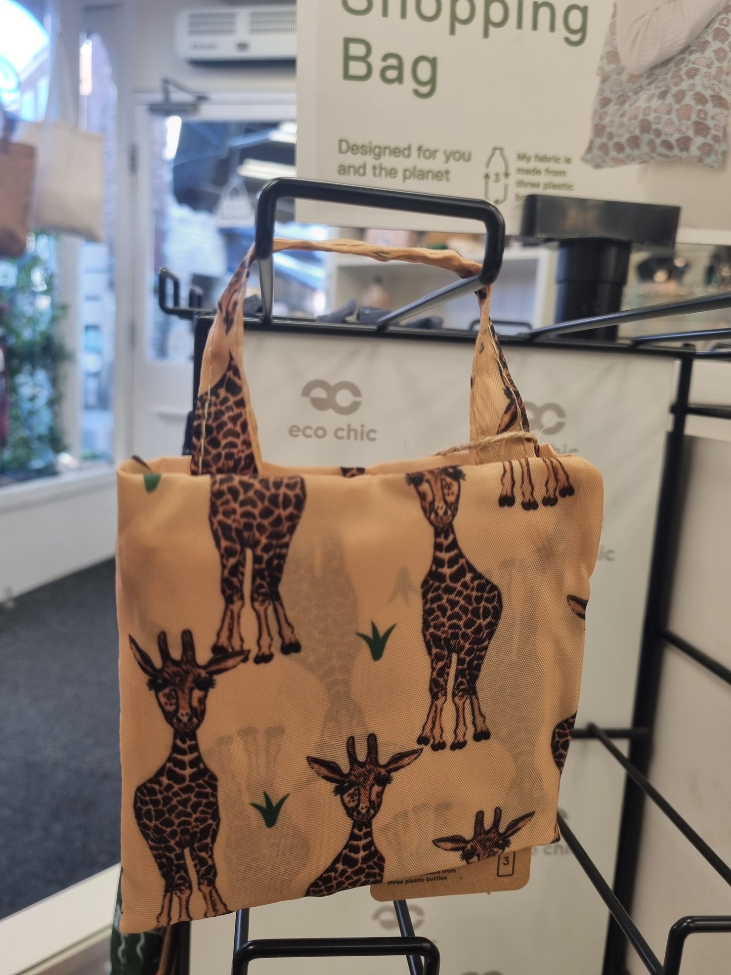 Eco Chic Foldable Shoppers