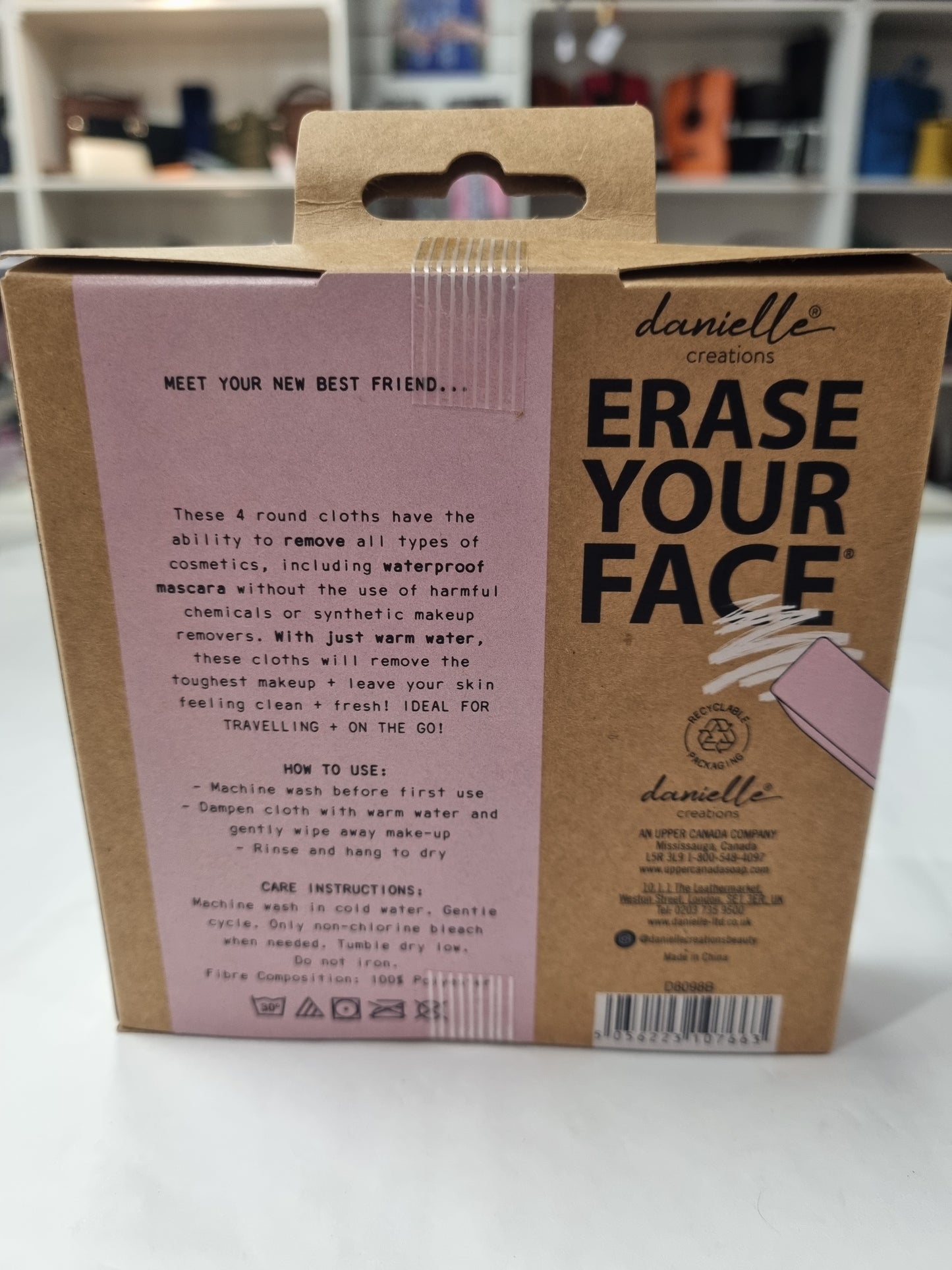 Erase Your Face - Reusable Make Up Removing pads