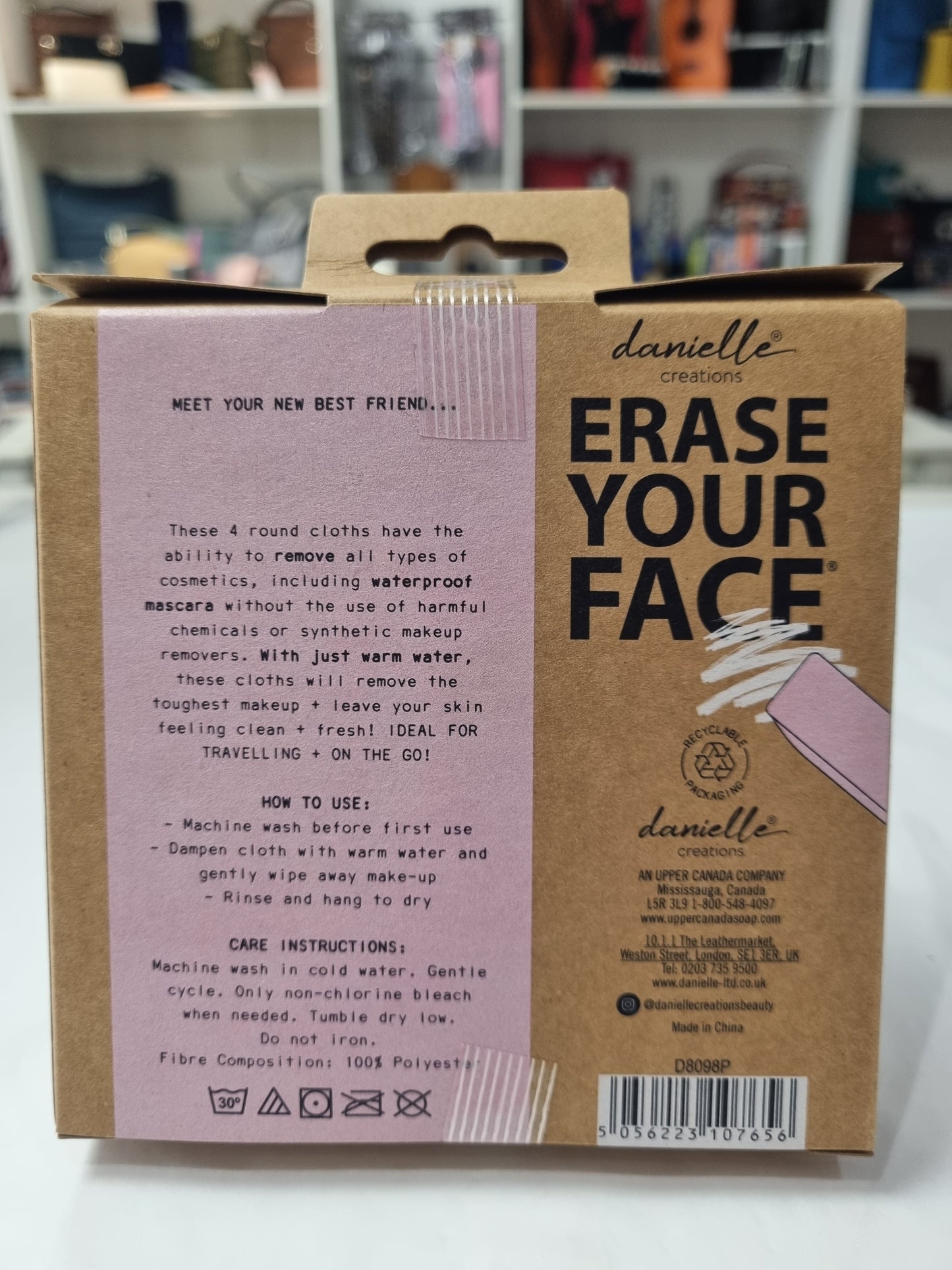Erase Your Face - Reusable Make Up Removing pads