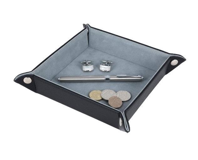 Black leatherette Valet Tray - Pursenalities_uk