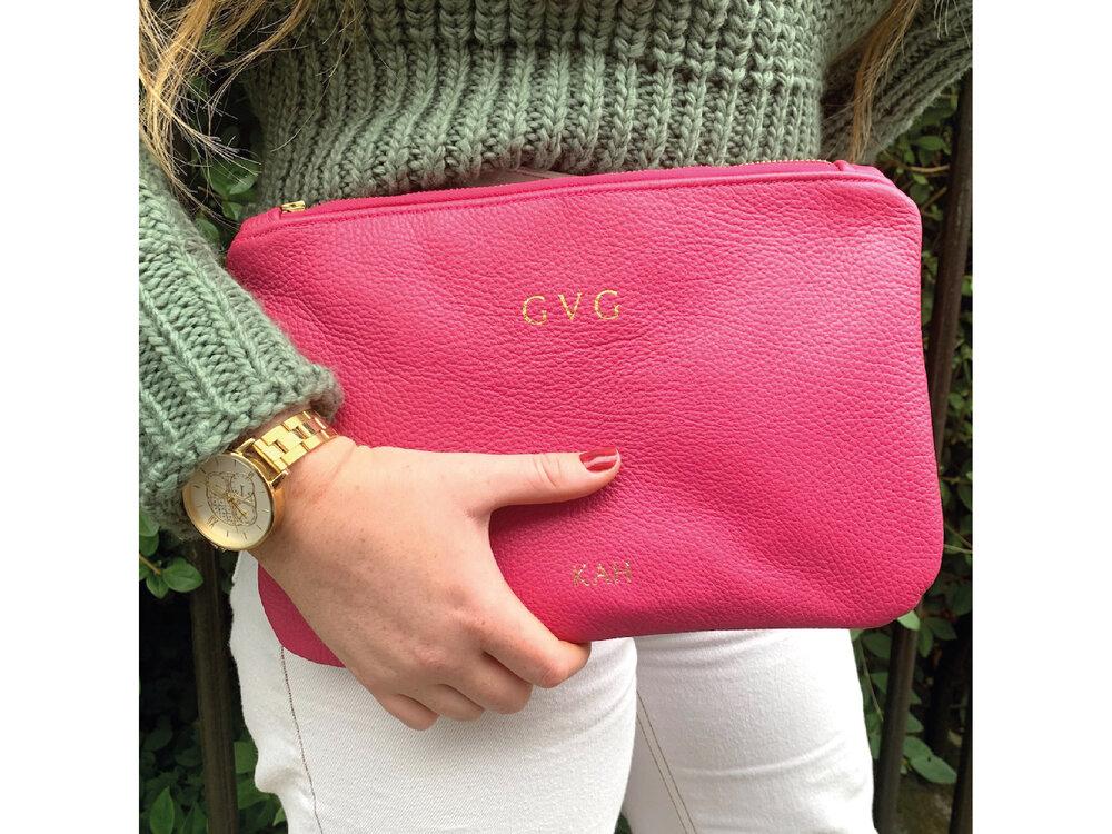 GVG "Grace" Leather Clutch Bag - Pursenalities_uk