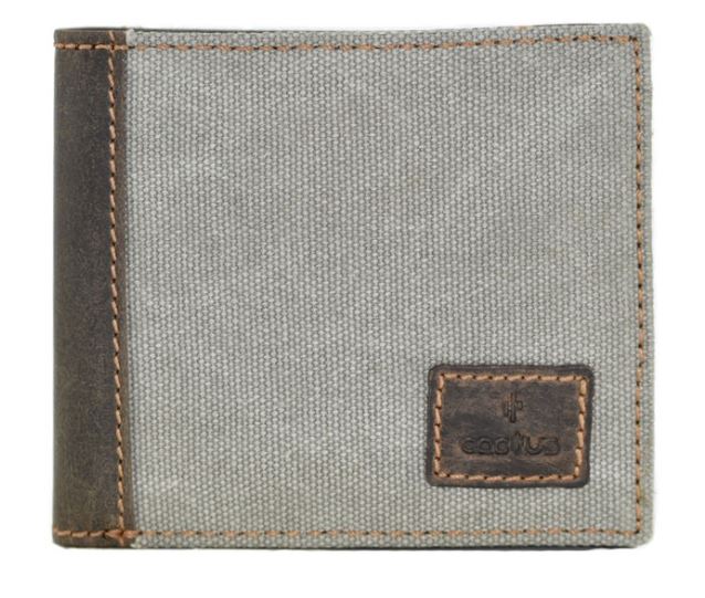 Cactus Wallet Canvas/leather RFID